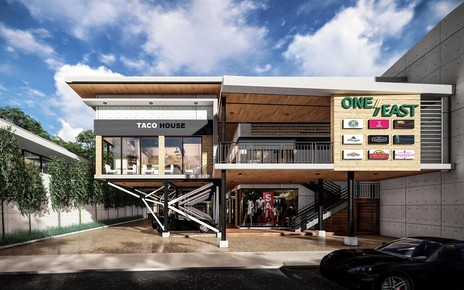 Best community mall design in the Philippines by Fulgar Architects