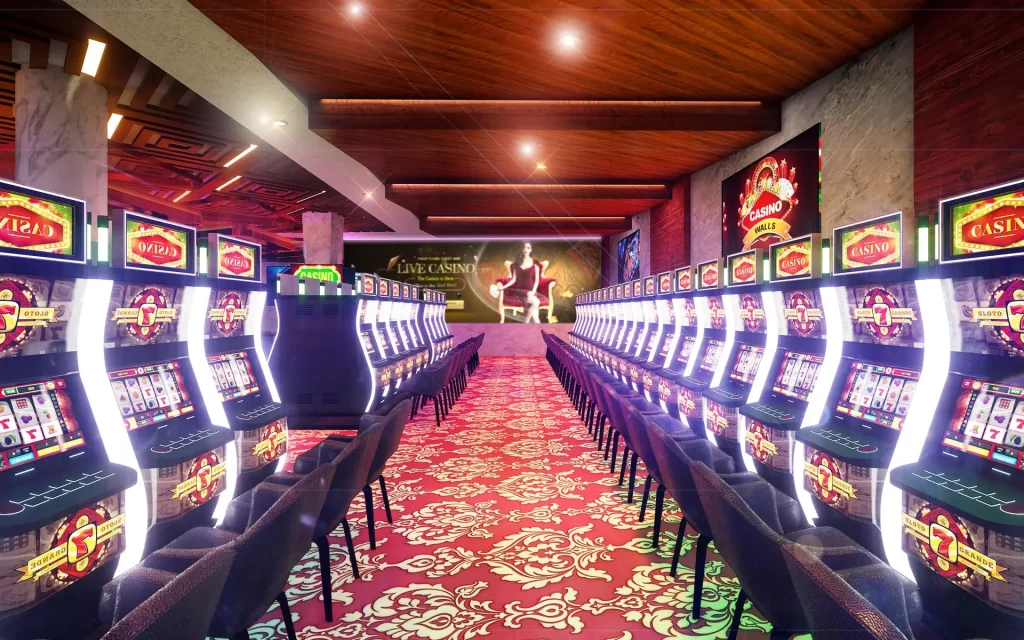 Casino electronic gaming machines for slots operations
