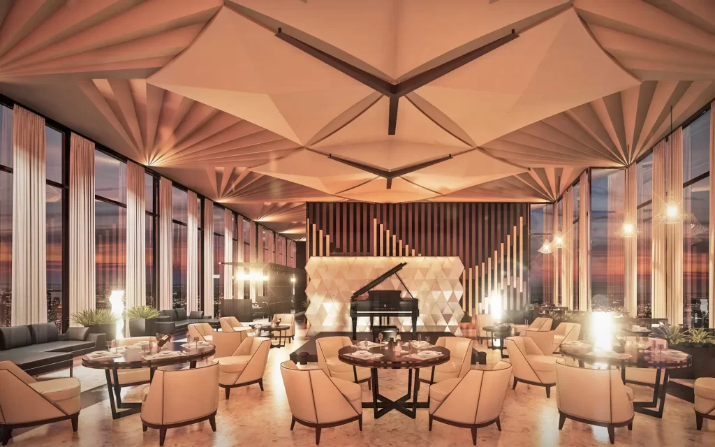 The Sky Lounge at the Anthurium Hotel and Casino Entertainment Resort in Batangas City