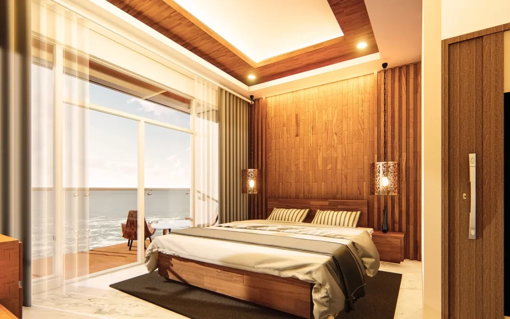 Proposed bedroom for the Ternate Hotel in Cavite