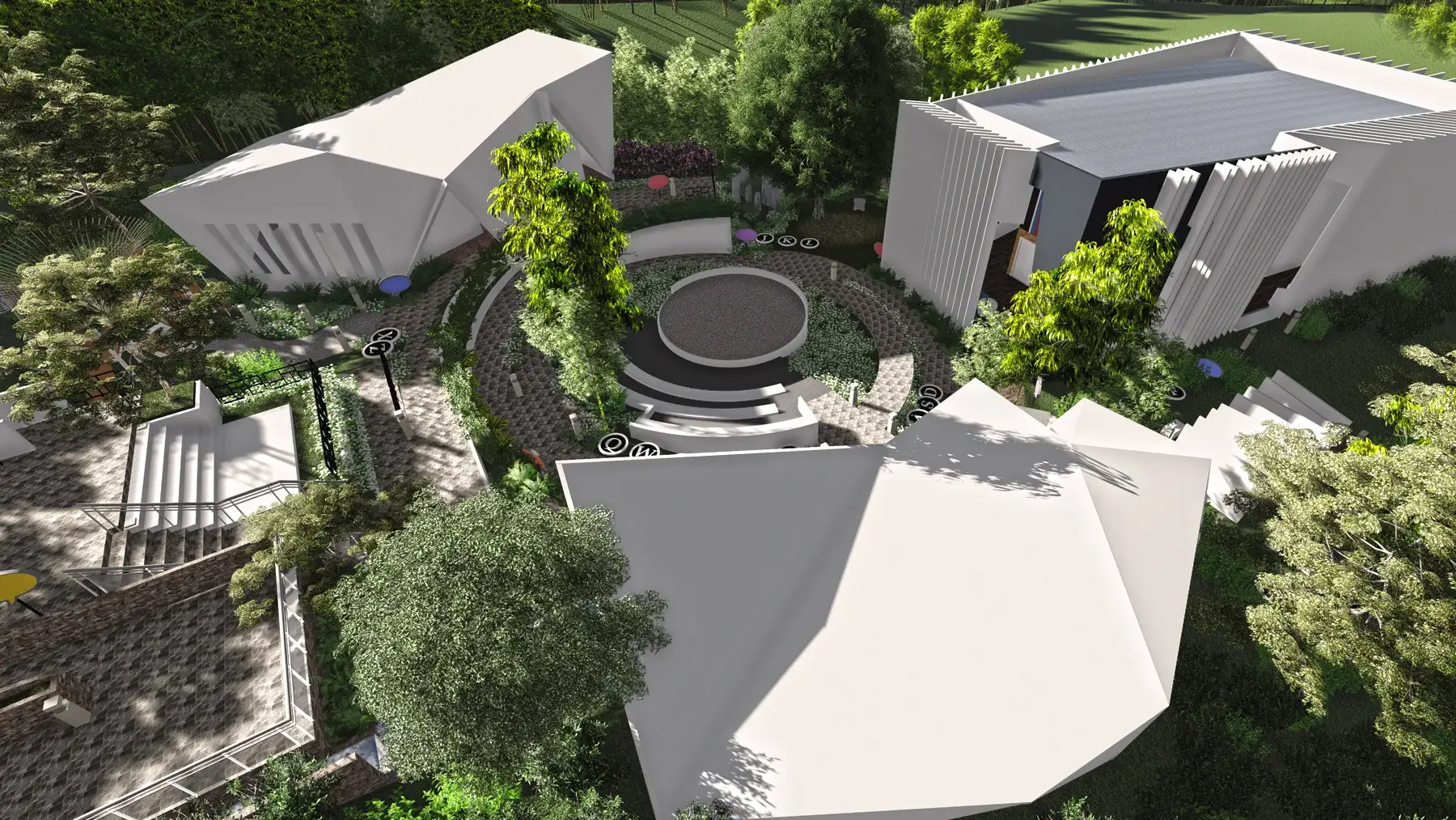 Mars Ravelo Komik Museum in Tagaytay City by Fulgar Architects as Best Cultural Modern Architectural Design Philippines