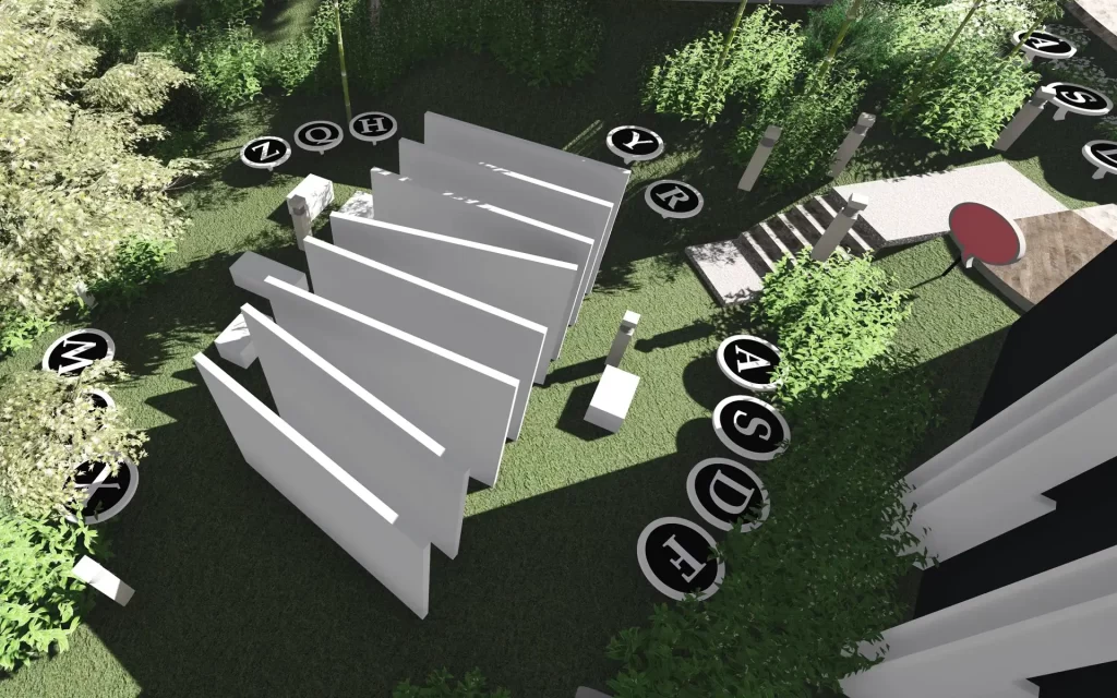 Interactive Garden to help cultivate and nurture art and Filipino komiks education.