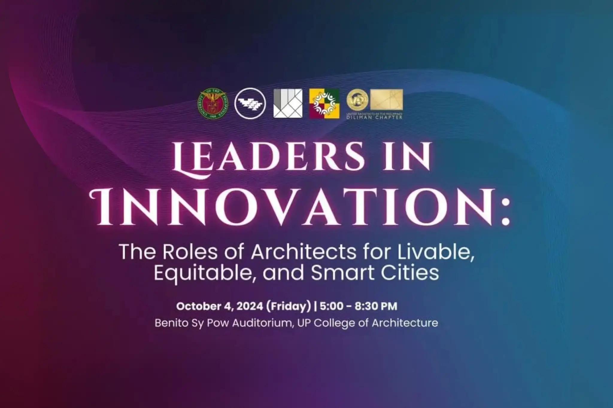 Ar. John Ian Lee Fulgar Shares Expertise at “Leaders in Innovation” Forum at UP College of Architecture