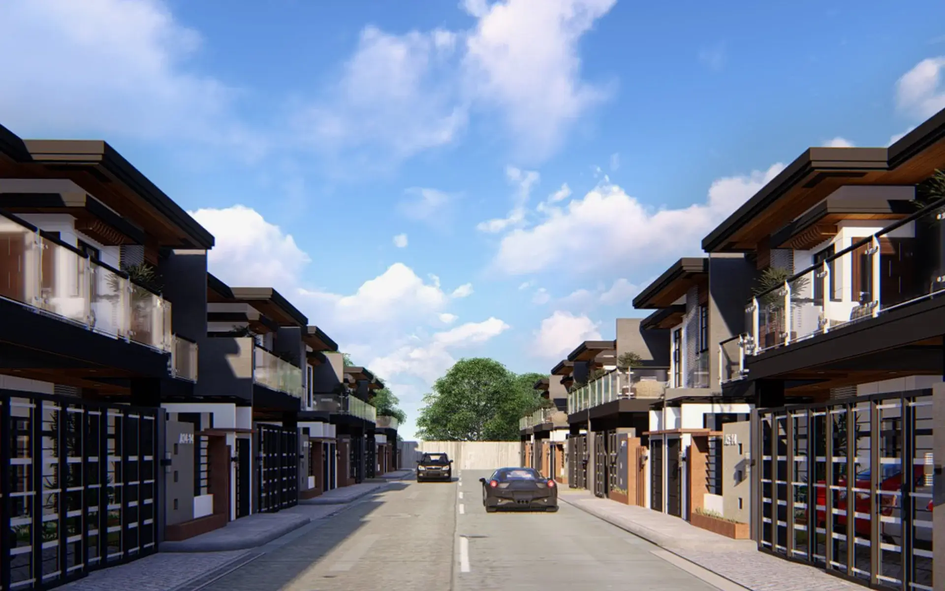 Philippines best townhouse design with modern amenities and secure location.