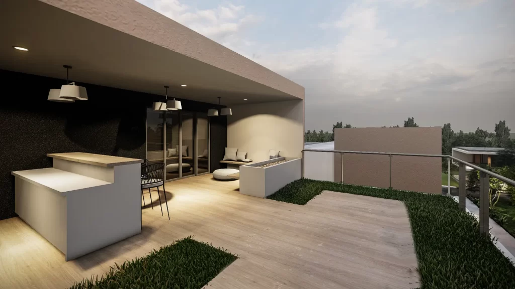 Axial Edge House by Fulgar Architects