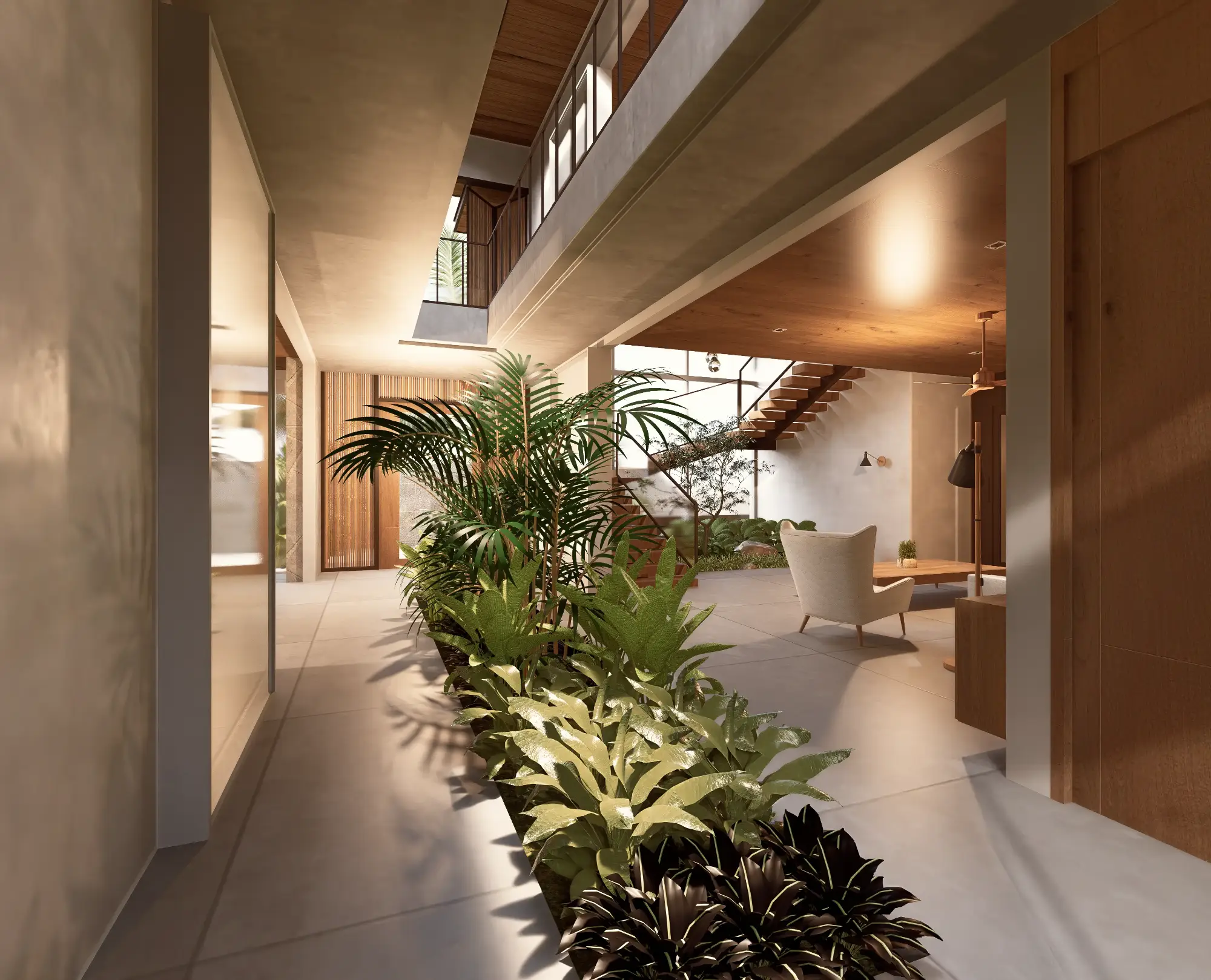 The Four Court House by Fulgar Architects