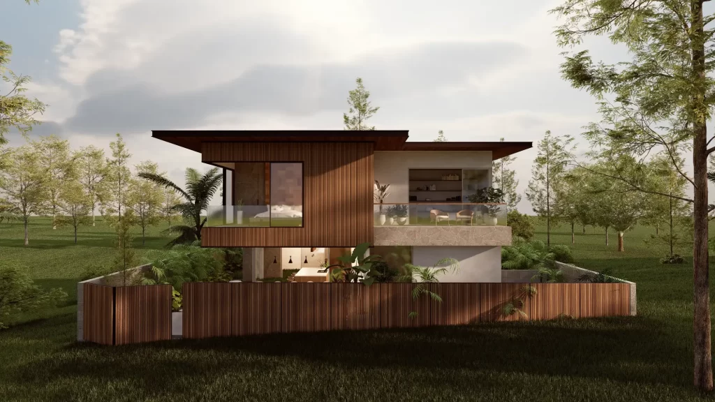 The Four Court House by Fulgar Architects