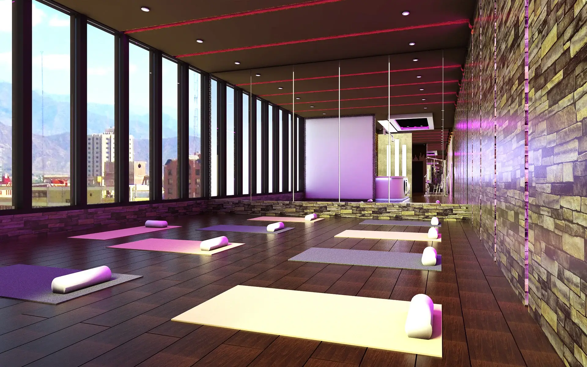 Gym and yoga amenities in Subic Philippines