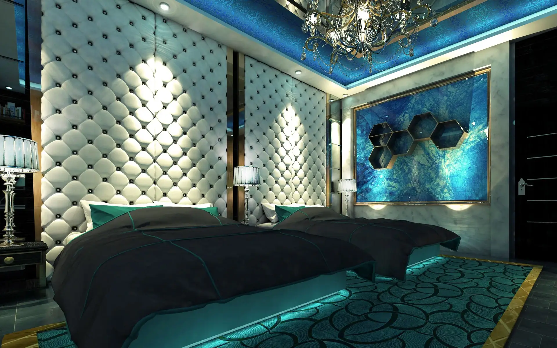 Proposed medieval and modern bedroom theme for The Fortress Subic in Olongapo City