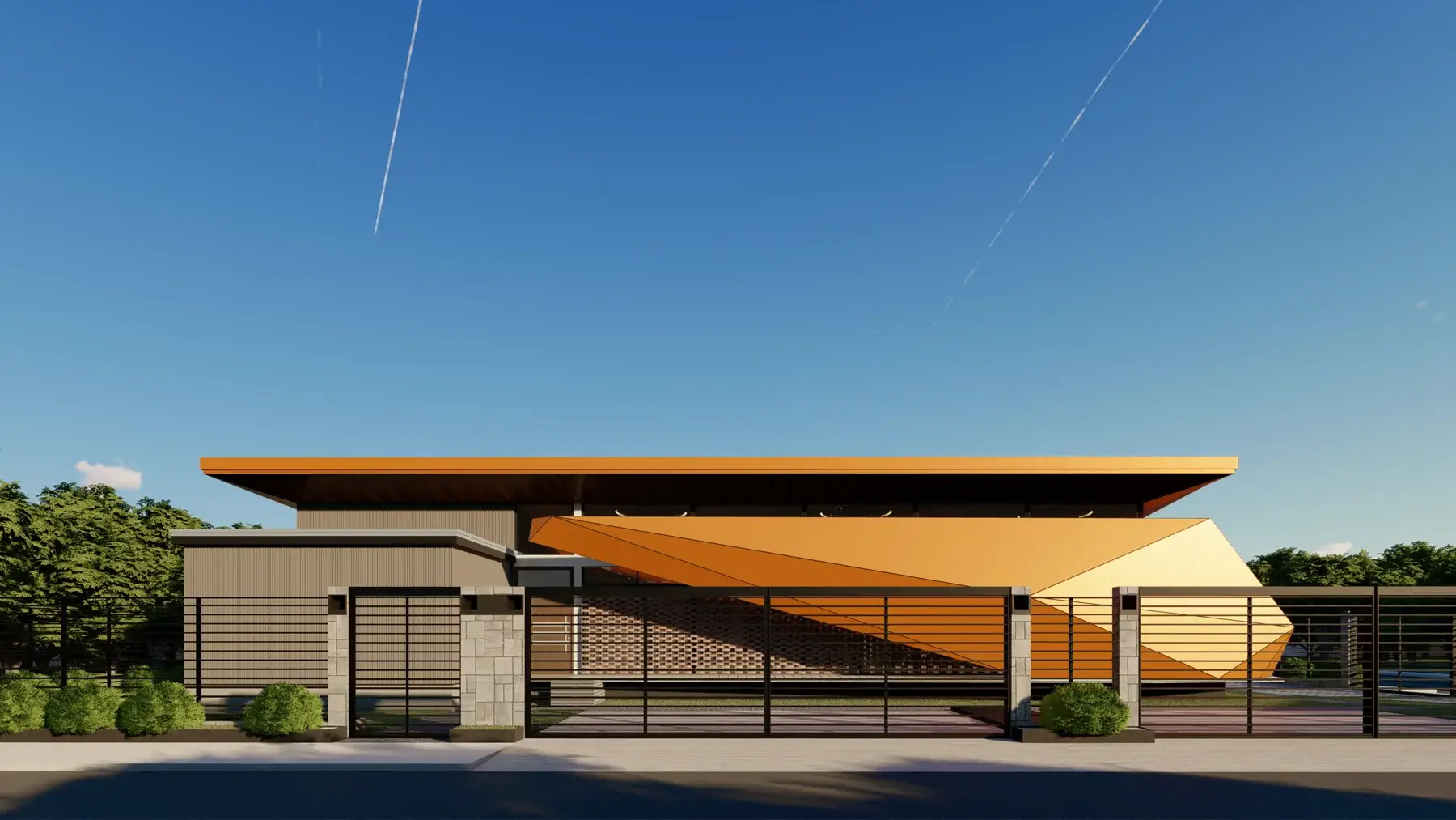 The Swan House in Quezon City by Fulgar Architects as Unique and Modern Residential Design Philippines