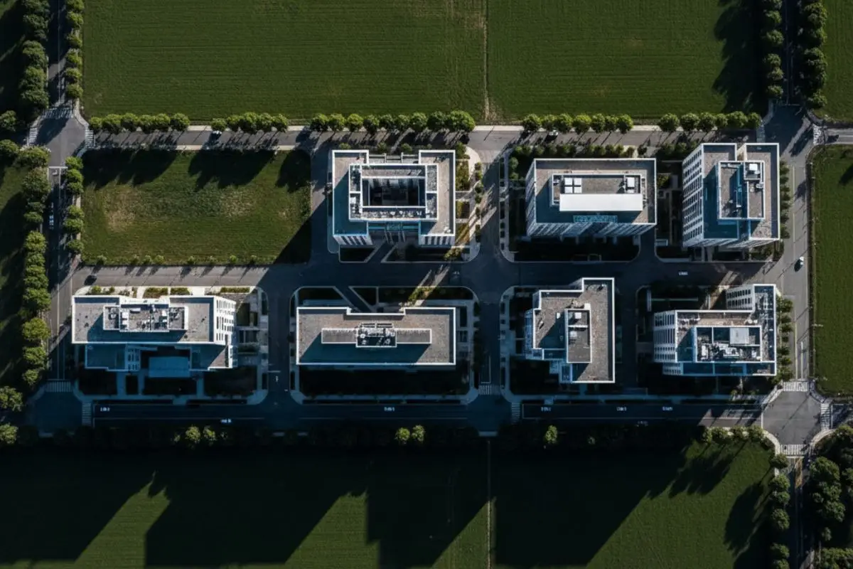 A block framework demonstrating how early architectural decisions and land value intersect through yield and flexibility