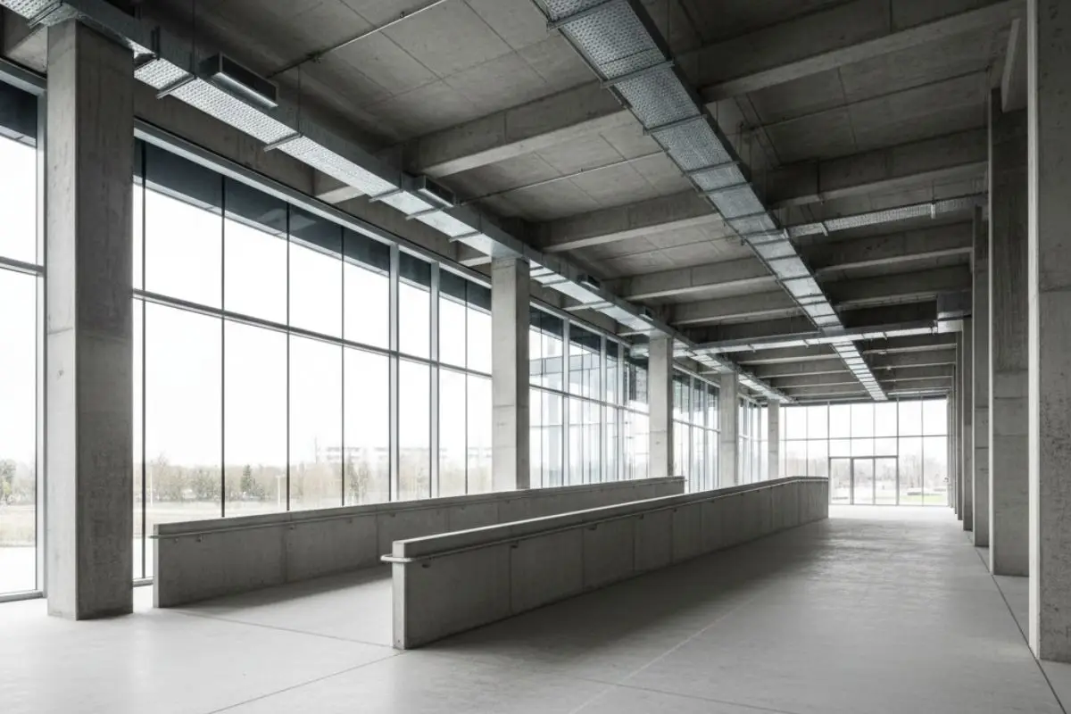 Interior architectural framework showing the hidden decisions that shape built environments before form emerges