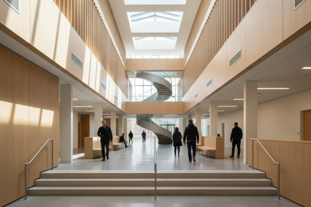 Interior showing intuitive spatial organization and self-evident hierarchy guiding movement.