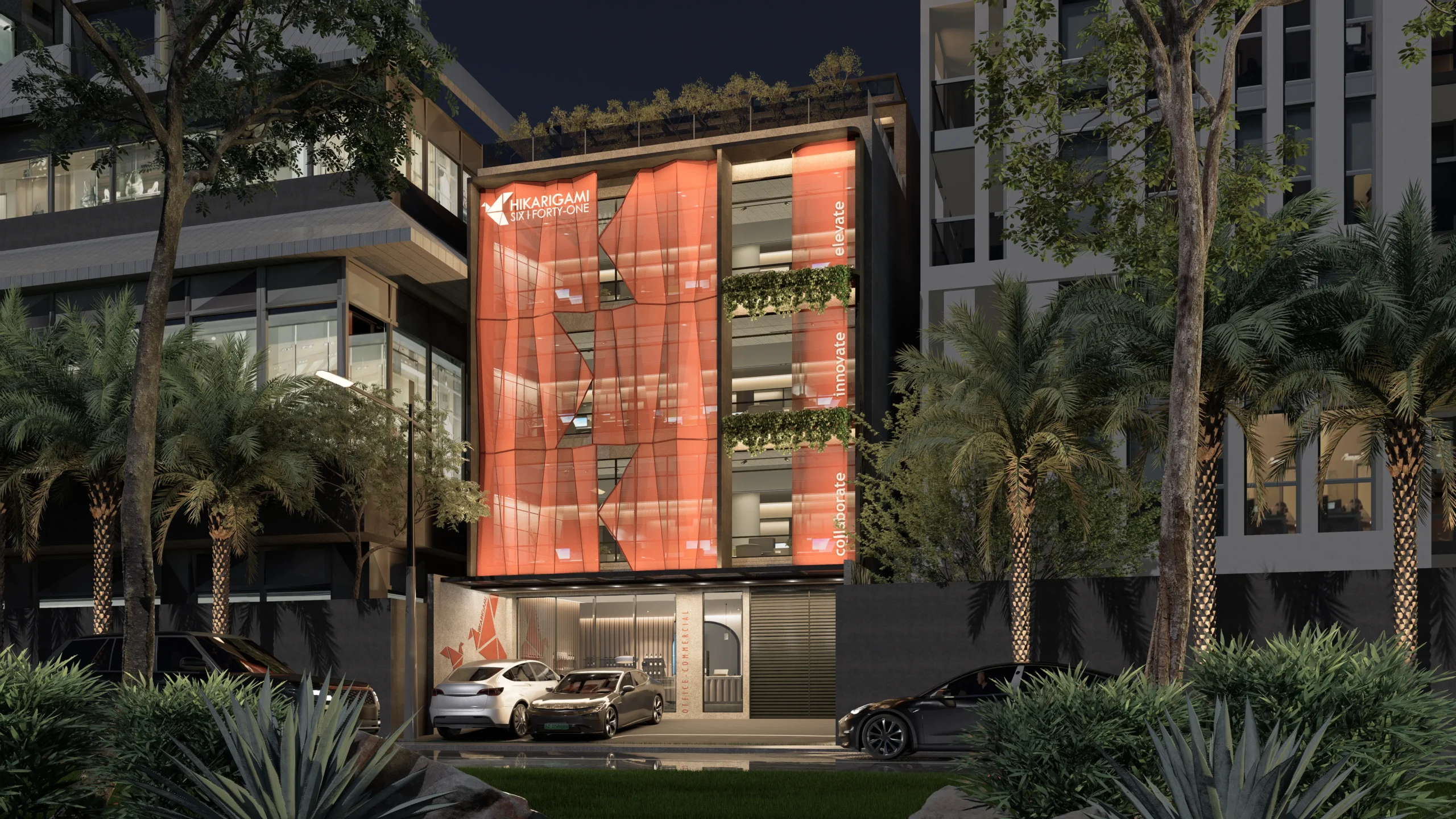 An Origami-Inspired Beacon of Progress in Mandaluyong City-Hikarigami | 614