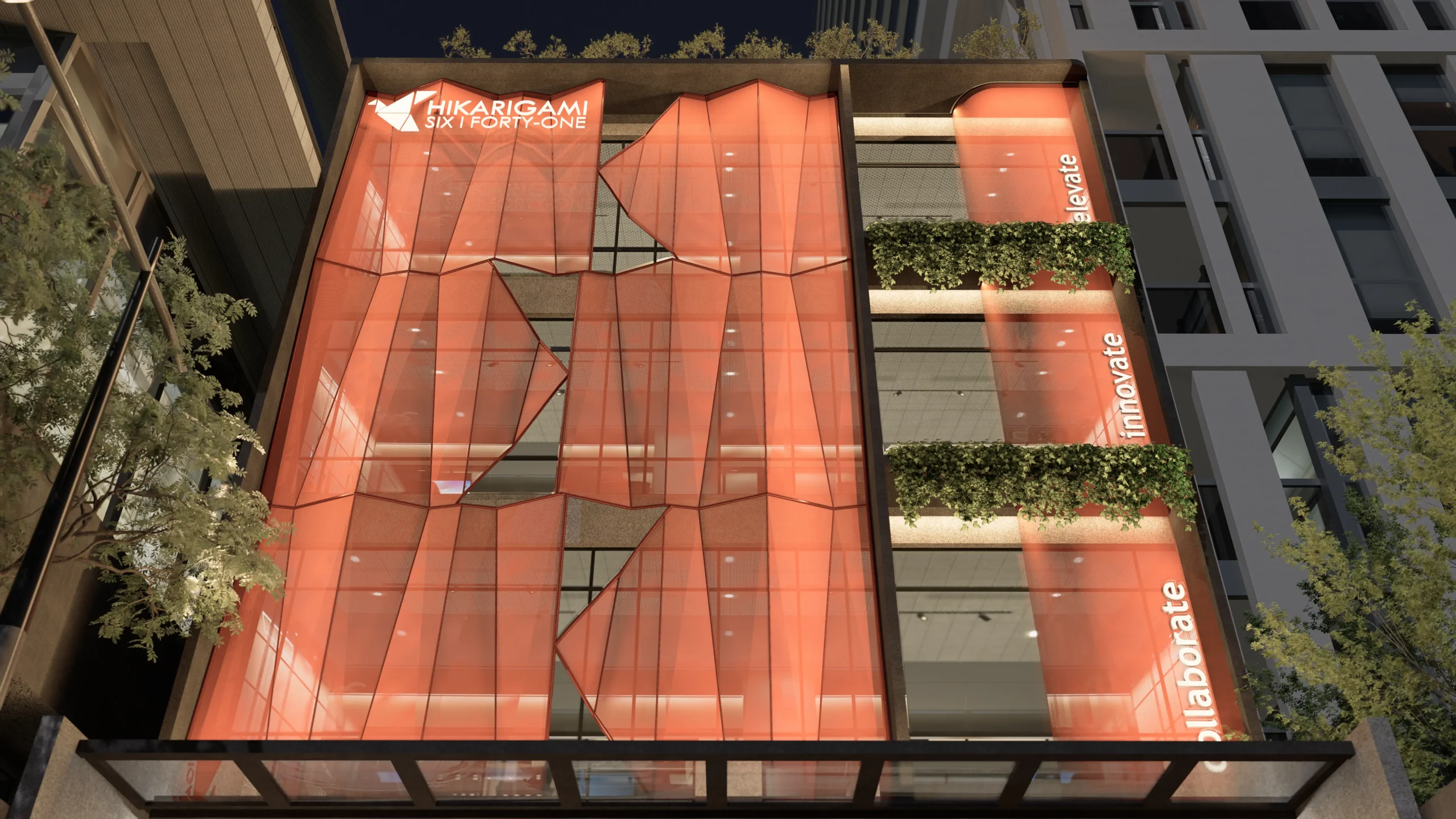 An Origami-Inspired Beacon of Progress in Mandaluyong City-Hikarigami | 614