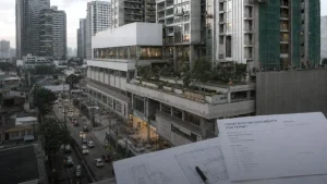 Contemporary mixed-use development illustrating the Architect of Record's role in coordinating design, documentation, and project delivery in the Philippines.